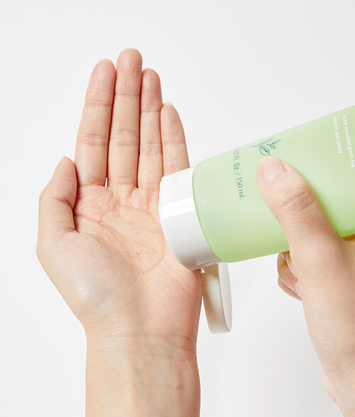 green tea morning cleanser